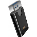 Silicon Power memory card reader Combo USB 3.2, black