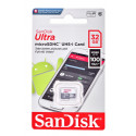 Sandisk memory card microSDHC 32GB Ultra Class 10