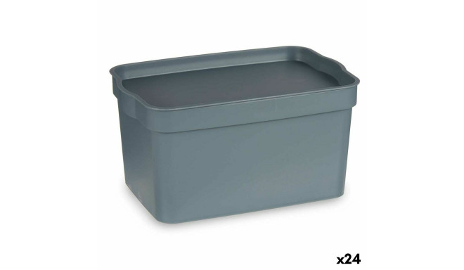 Daudzfunkcionāla Kaste Kipit TP592-2 Pelēks Plastmasa 2,3 L 13,5 x 11 x 20 cm (24 gb.)