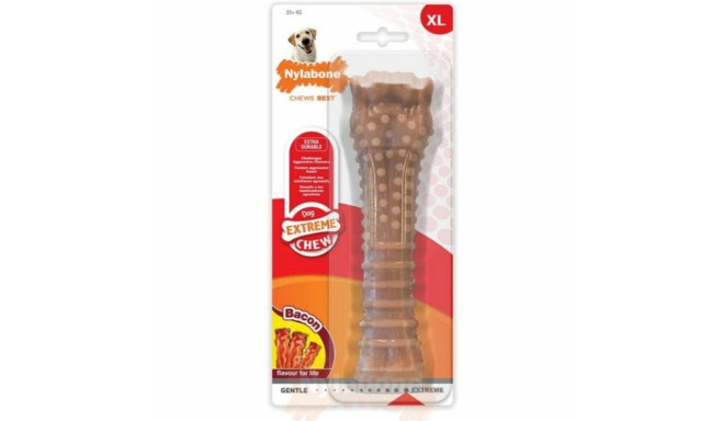 Koera närimismänguasi Nylabone Dura Chew Bacon Suurus XL Nailon