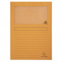 Subfolder Exacompta Forever Orange Transparent window A4 (100 Units)