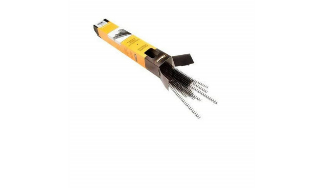 Binding Spirals Fellowes 100 Units Metal Black