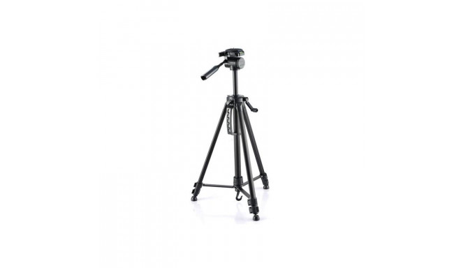 Aluminium tripod with tilt head, black, Omegon