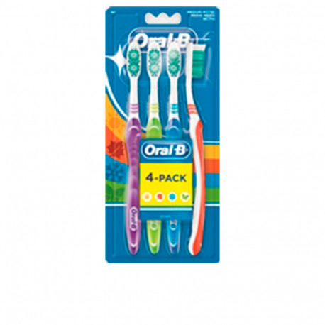 ORAL-B SHINY CLEAN cepillo dental #medio 4 u
