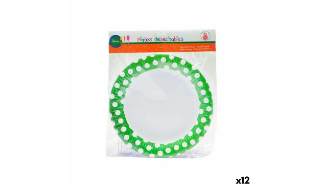 Plate set Disposable 12 Units