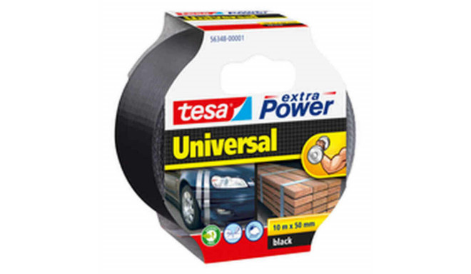 Duct tape TESA extra Power Universal 10 m x 50 mm Black (10 m x 5 cm)