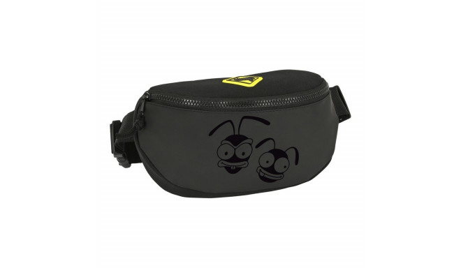 Belt Pouch El Hormiguero Black (23 x 14 x 9 cm)