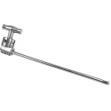 Kupo KCP-221 20in Extension Grip Arm with Baby Hex Pin - Silver