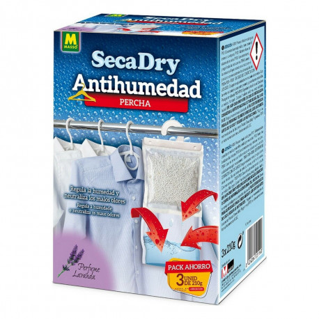 Niiskusvastane Massó 3 x 120 g Riidepuud 3 Ühikut