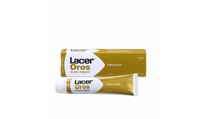 Triple Action Toothpaste Lacer Oro   (75 ml)