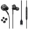 Kõrvaklapid USB-C otsikuga Tuned by AKG, mikrofoniga, must, Samsung