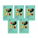 Holika Holika Pure Essence Mask Sheet - Avocado (5 pcs)
