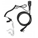 Komunica PWR-TUB-K-EH Earhook with Earphone with Acoustic Tube