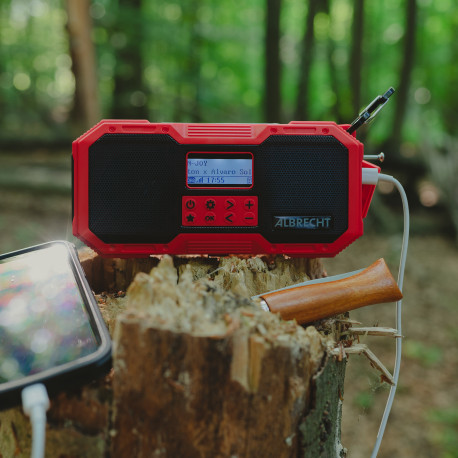 Väntraadio Albrecht DR 112 DAB+ DAB+ hädaabiraadio välitingimustes kasutatav