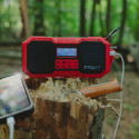 Albrecht DR 114 DAB+ outdoor radio with camping lamp FM, SOS, Light, Solar, PowerBank, IPX5