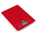 Adler AD 3138 Red Countertop Rectangle Electronic kitchen scale