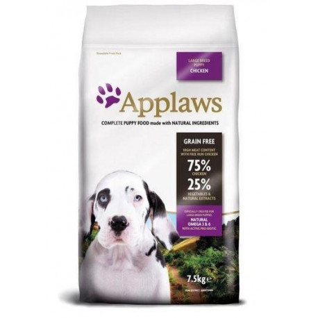 APPLAWS DOG PUPPY (LARGE) CHICKEN 7.5KG