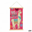 Canvas Llama (1 x 54 x 33 cm) (24 gb.)