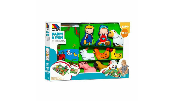 Play mat Moltó Farm and Fun Metal Plastic