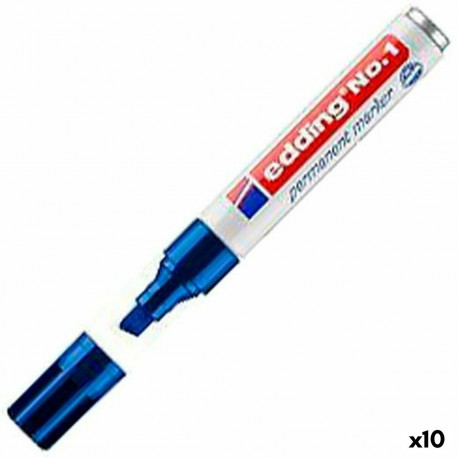 Püsimarker Edding Nº1 Sinine (10 Ühikut)