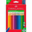 Krāsainie zīmuļi Faber-Castell Daudzkrāsains (4 gb.)