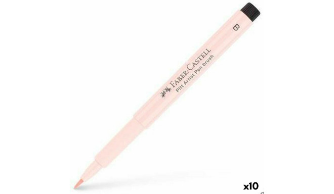 Felt-tip pens Faber-Castell Pitt Artist Light Pink (10 Units)