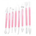 Spatulas for cake decoration AG406L 8 pcs