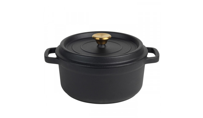 Russell Hobbs RH02524BEU7 Cast iron stockpot 24cm black