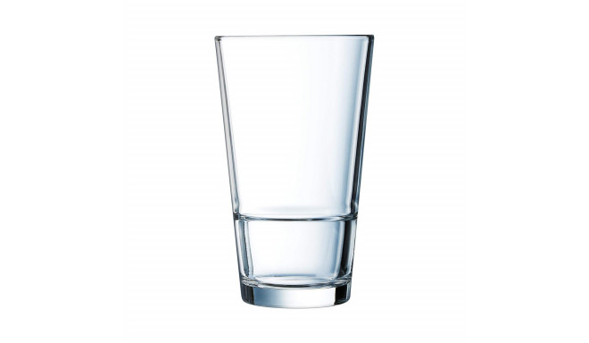 Set of glasses Arcoroc Stack Up Transparent Glass (470 ml) (6 Units)