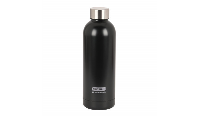 Stainless Steel Flask Safta Black 500 ml Black