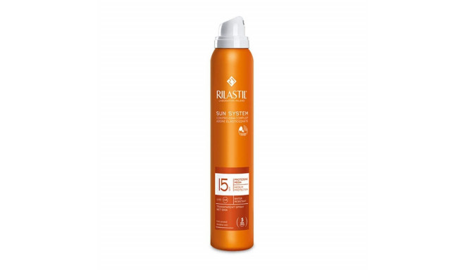 Saules Aizsarglīdzeklis Ķermenim Rilastil Sun System Caurspīdīgs Spf 50+ (200 ml)