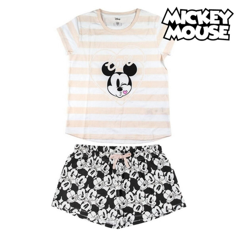 Pyjama Minnie Mouse White Adults Lady M Pajamas Photopoint.lv