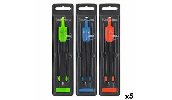 Stock Bureau - FABER-CASTELL Compas à Réglage Rapide TREND SHINY TWIST