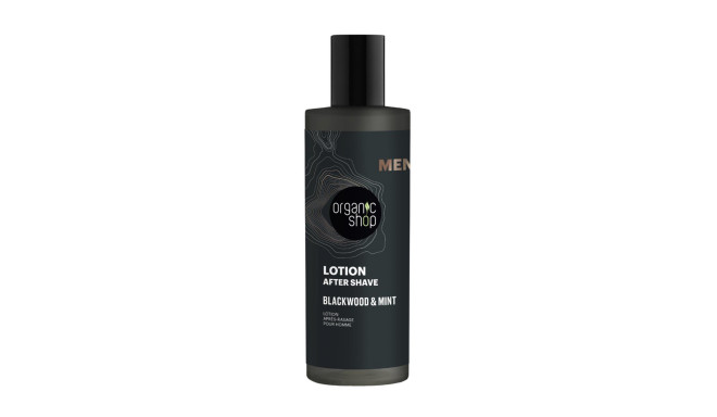 ORGANIC SHOP MEN BLACKWOOD AFTER SHAVE.LOTION 150ML