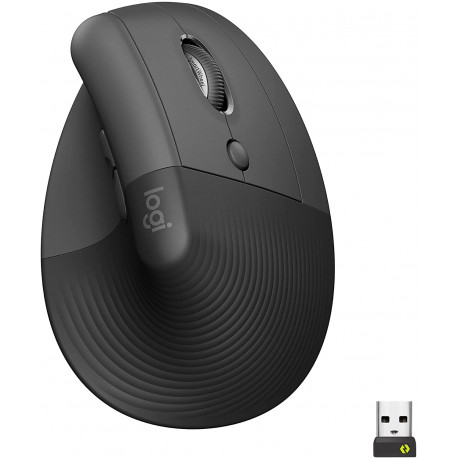 hiir Lift Logi Bolt Bluetooth Windows/macOS/iPadOS paremakäeline, grafiit/must