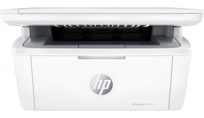HP LaserJet MFP M140w, multifunction printer (light gray, USB, WLAN, Bluetooth, scan, copy)