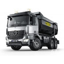 Jamara Dump truck Mercedes-Benz Arocs Metal Meiller, toy wehicle (silver/black, 1:20)