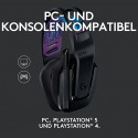 Logitech G535 LIGHTSPEED, gaming headset (black)