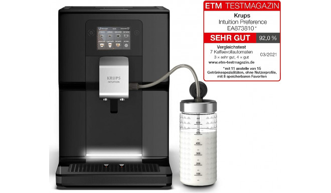 Krups Intuition Preference EA 8738, fully automatic (black)