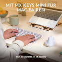 Logitech Lift for Mac, mouse (white, Bluetooth, compatible with macOS and iPadOS)