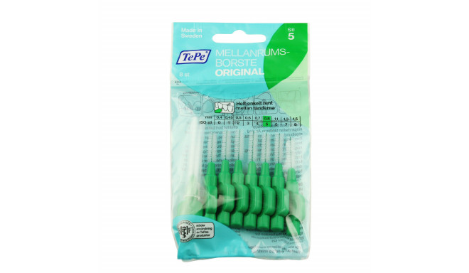 Starpzobu birstes Tepe Zaļš (8 gb.)