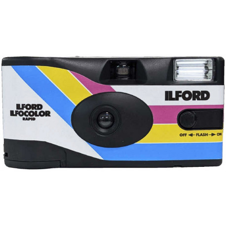 Ilford одноразовая камера Ilfocolor Rapid Retro 400/27, белая