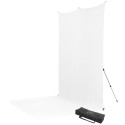 Westcott X Drop Pro Kreukbestendige Achtergrond Kit   High Key White Sweep (8' x 13')