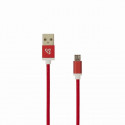 Sbox kaabel USB - micro USB M/M 1.5m USB-10315R, punane