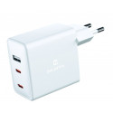 Swissten GaN Travel Charger 2 x USB-C / USB / 70W
