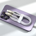 Kabel Baseus Glimmer Series s rychlým nabíjením USB-C - Lightning 480Mb/s PD 20W 2m černý