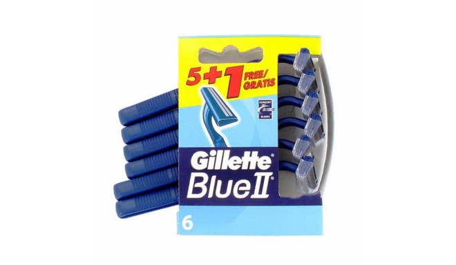 GILLETTE BLUE II 5U. + 1U.