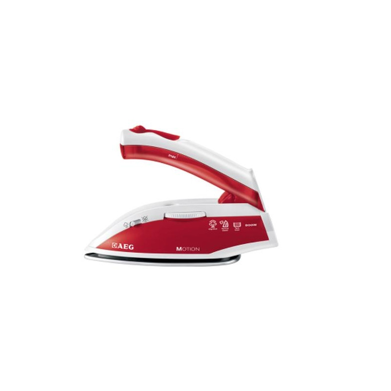 AEG DBT800 Dry & Steam iron Stainless Steel soleplate 800 W Red, White
