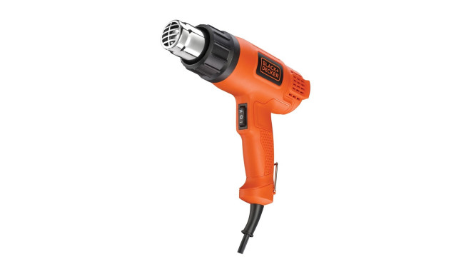 Black & Decker KX1650-QS heat gun 740 l/min 600 °C 1750 W Black, Orange