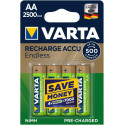 Varta LCD Ultra Fast Charger+, charger (incl. 4x Mignon, AA, 2100 mAh)